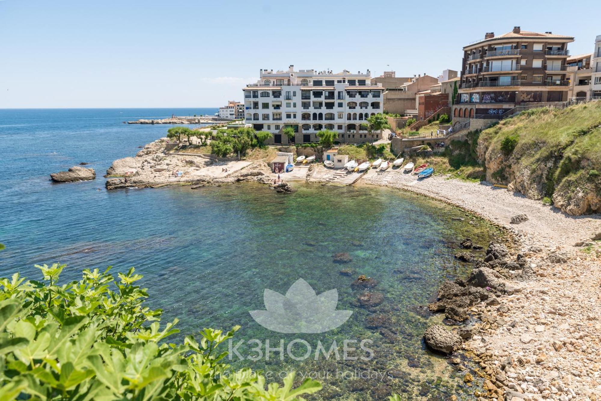 Villa Nuria L' Escala Bagian luar foto